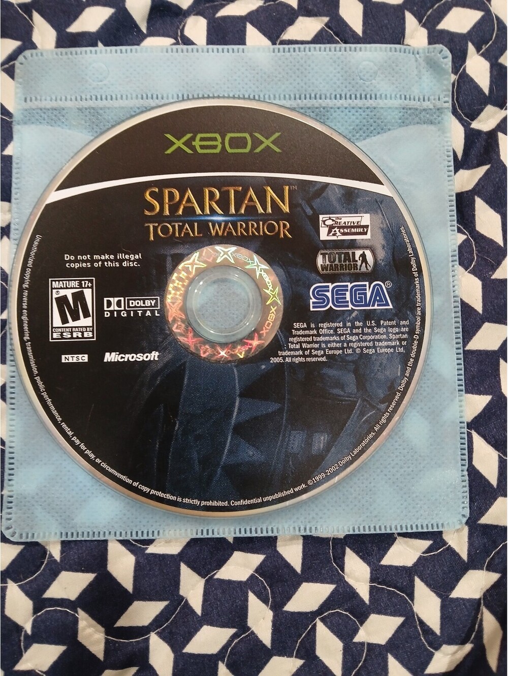 Spartan: Total Warrior (Microsoft Xbox, 2005)